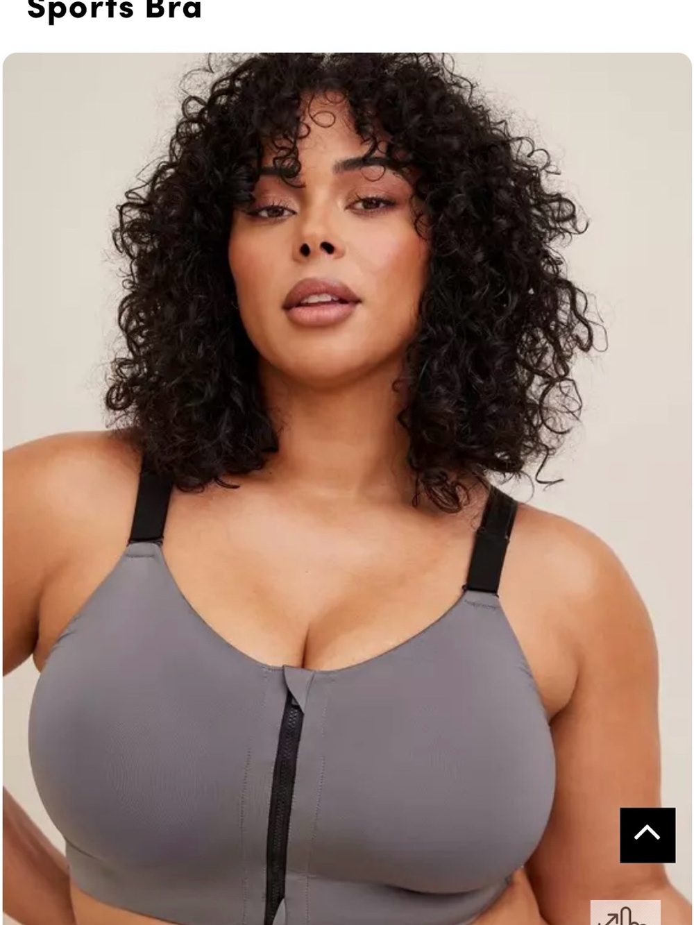 Torrid high impact front zip sports bra women’s size 48DDD